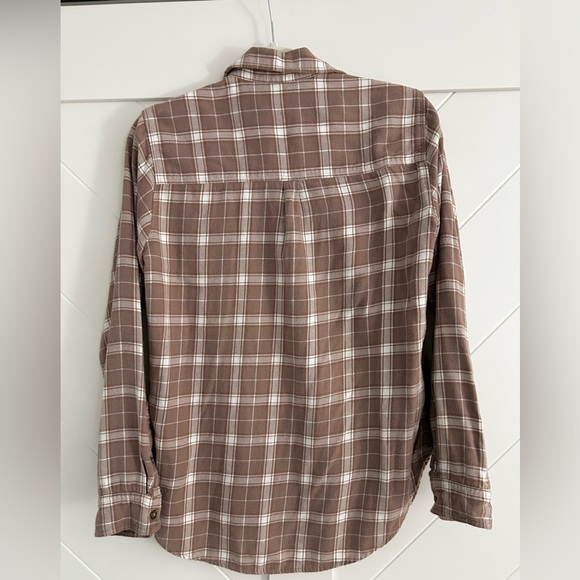Abercrombie & Fitch Plaid Button Down Flannel Shirt - Picture 2 of 4